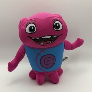 Dreamworks Home Movie Loving Oh 6” Pink Stuffed Animal Alien Toy Doll Figure